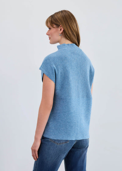 Ottoman Cap Sleeve Sweater - Dream Pants