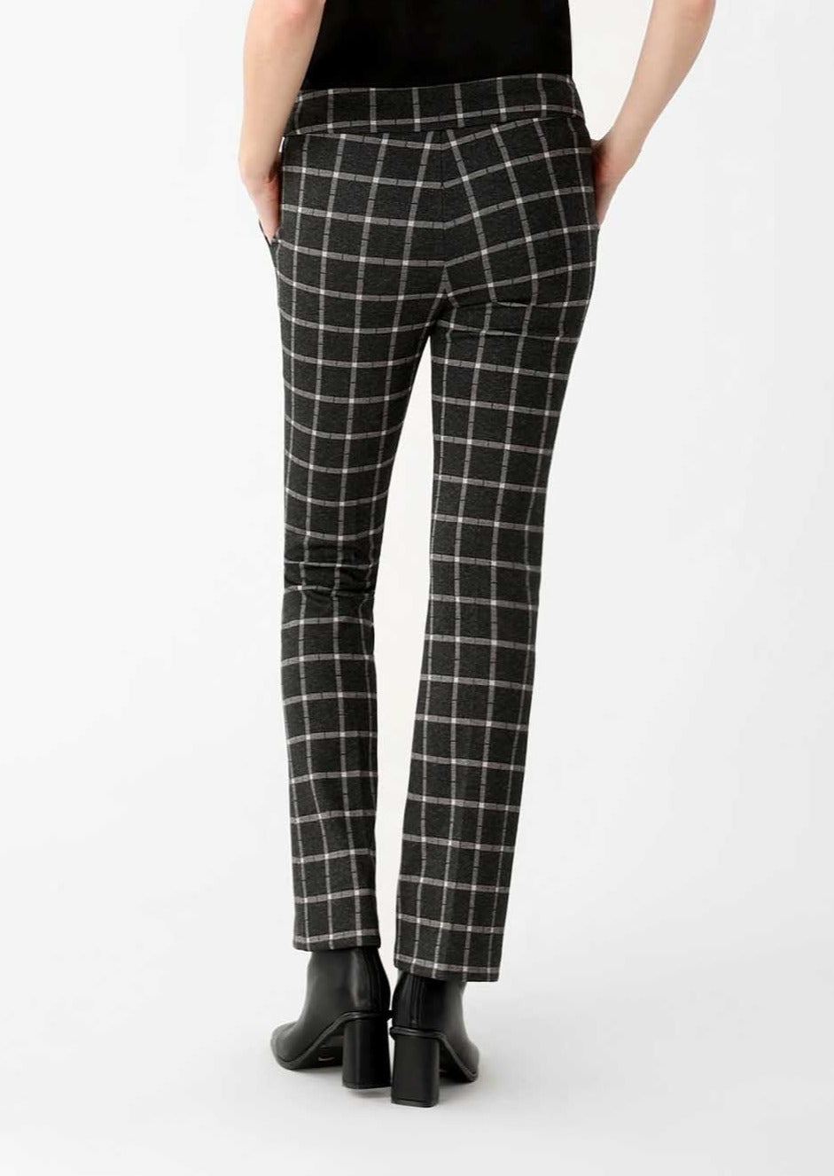 Lisette L Mini Boot Cut Pants, Bradford Plaid 