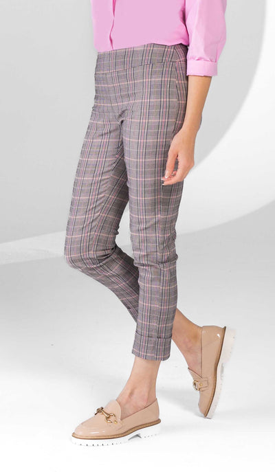 Lisette L Birmingham Plaid Pants 