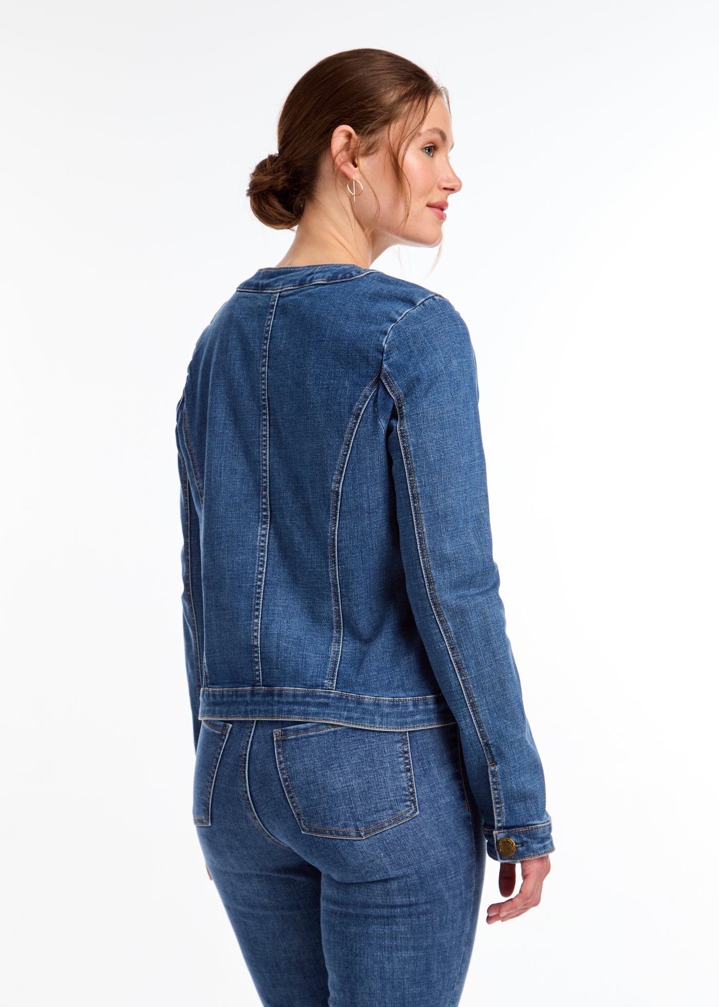 Collarless Jacket French Dressing Jeans