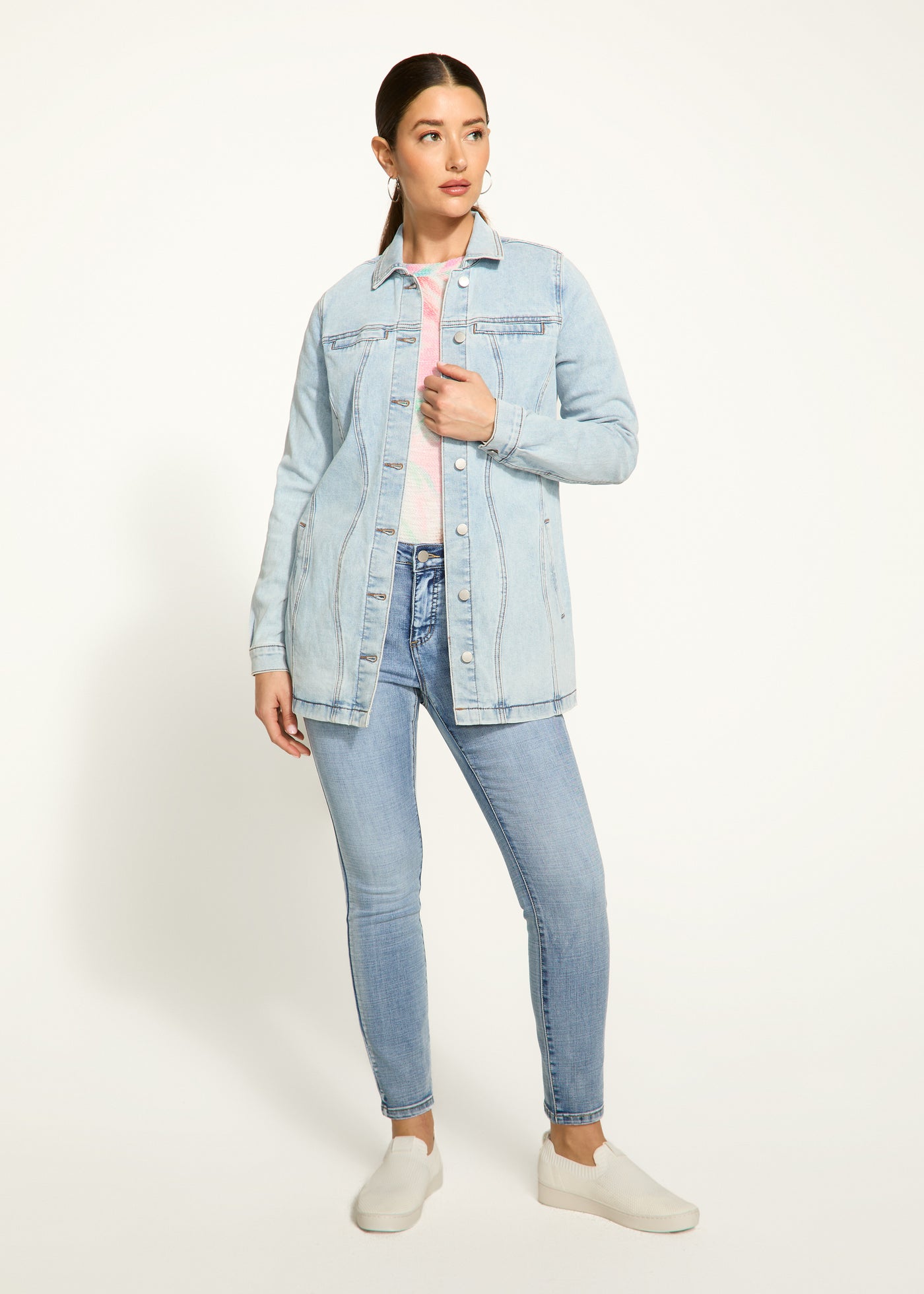 Long Denim Jacket French Dressing Jeans