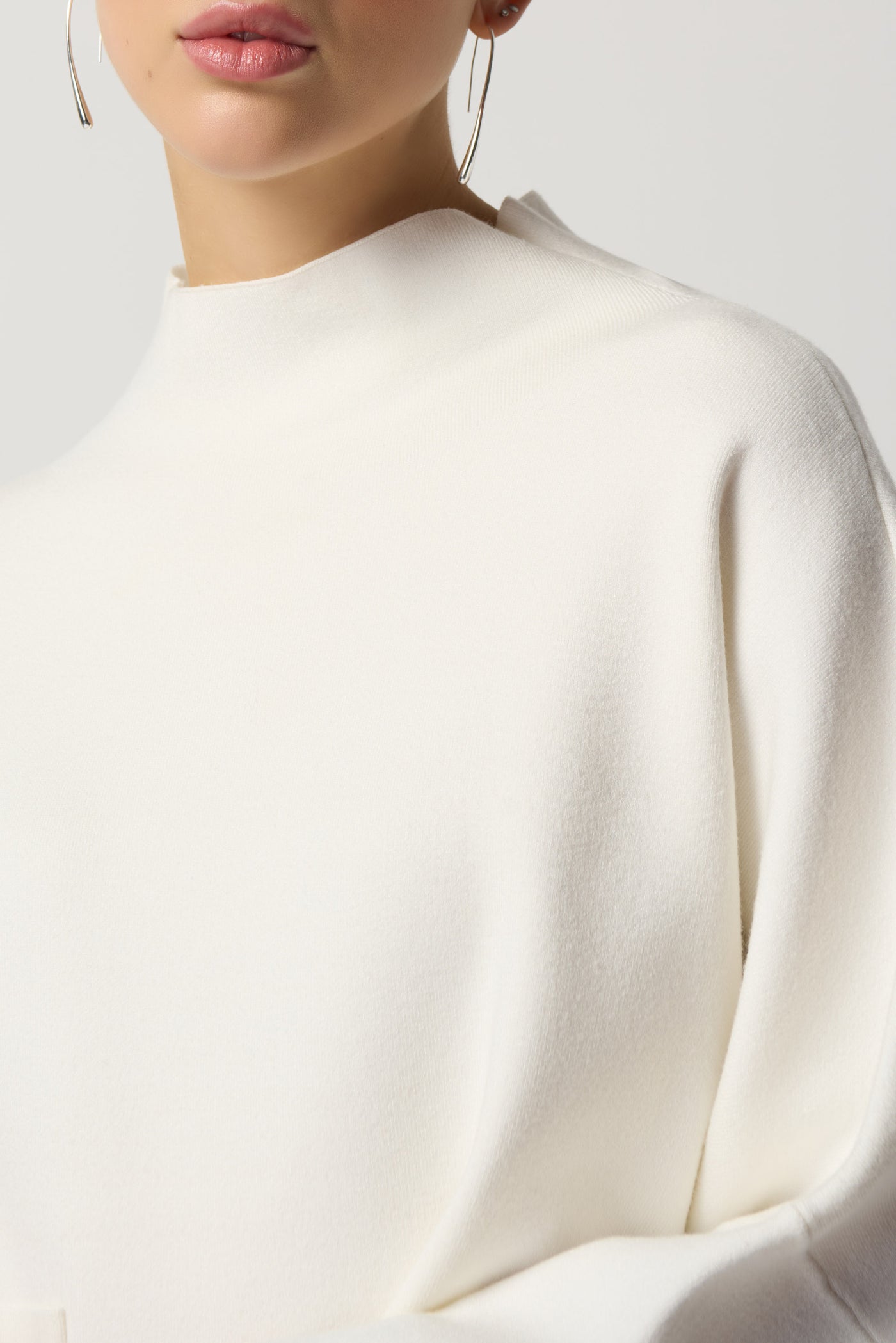 Joseph Ribkoff Funnel Neck Boxy Top 