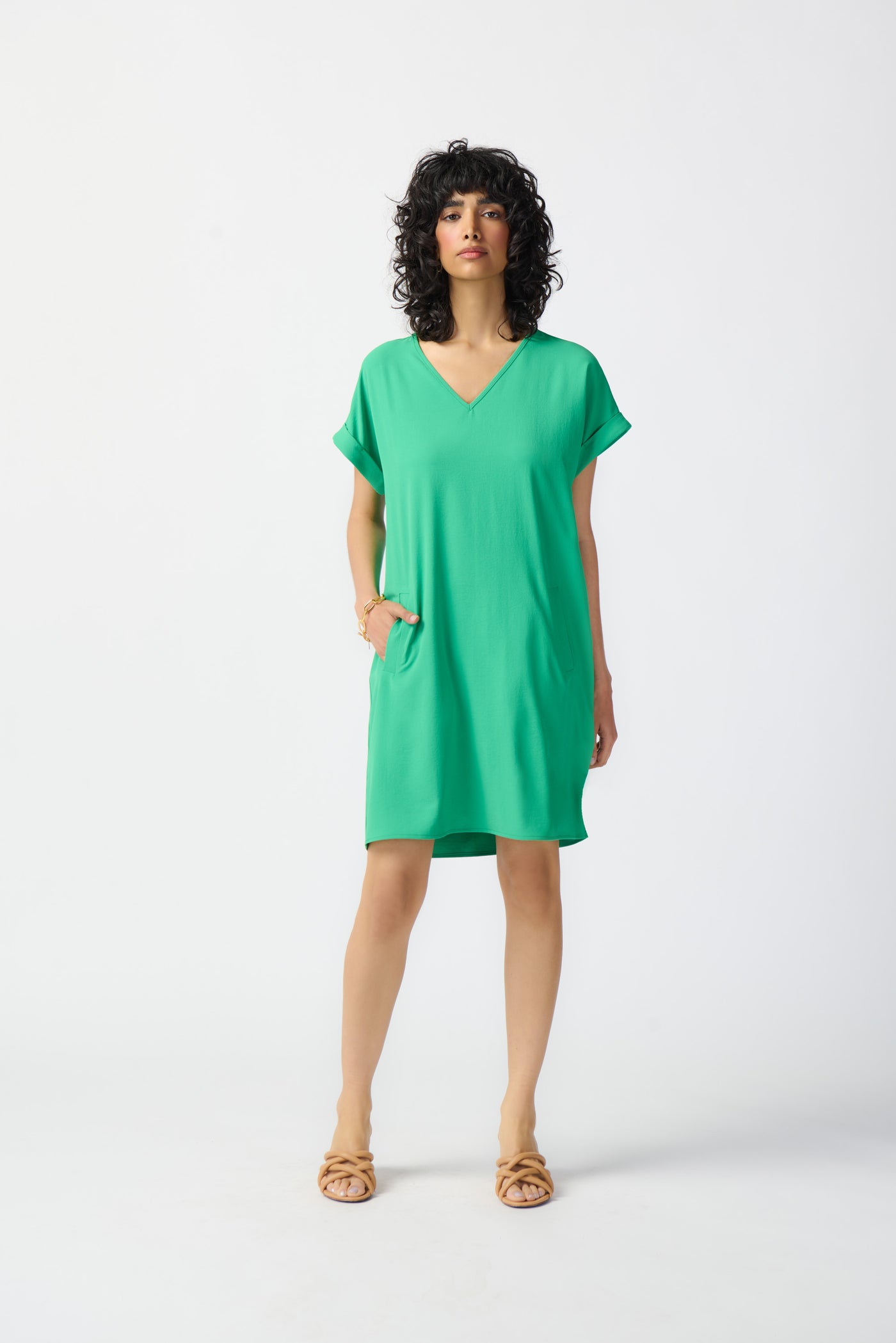 Joseph Ribkoff Stretch Woven Straight Dress 