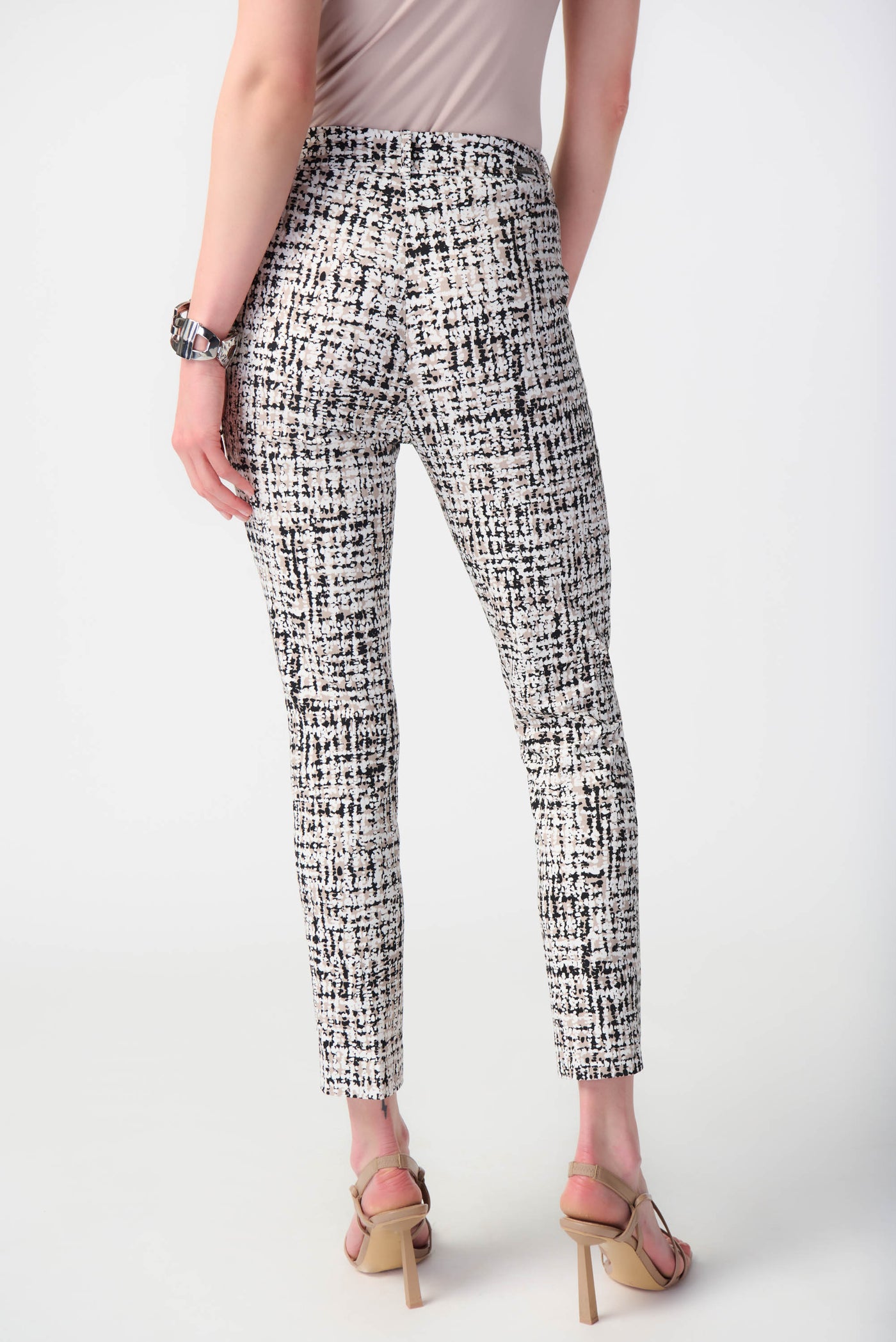 Joseph Ribkoff Abstract Print Millennium Pull-On Pants 