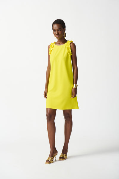 Joseph Ribkoff Scuba Crepe Sleeveless Straight Dress 