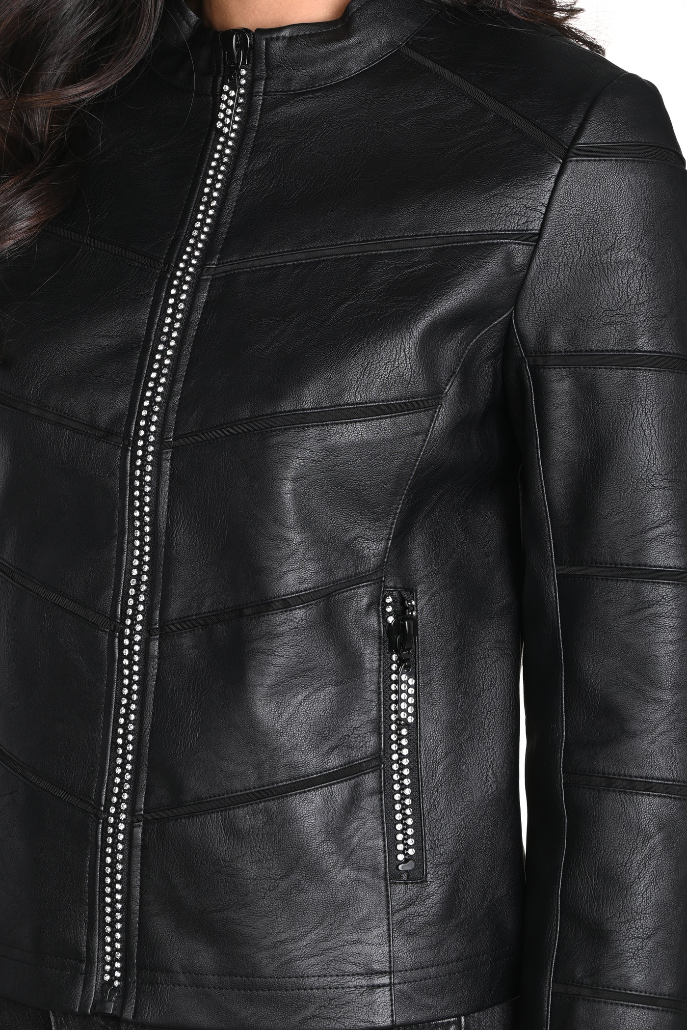 Edgy Leather Jacket Frank Lyman