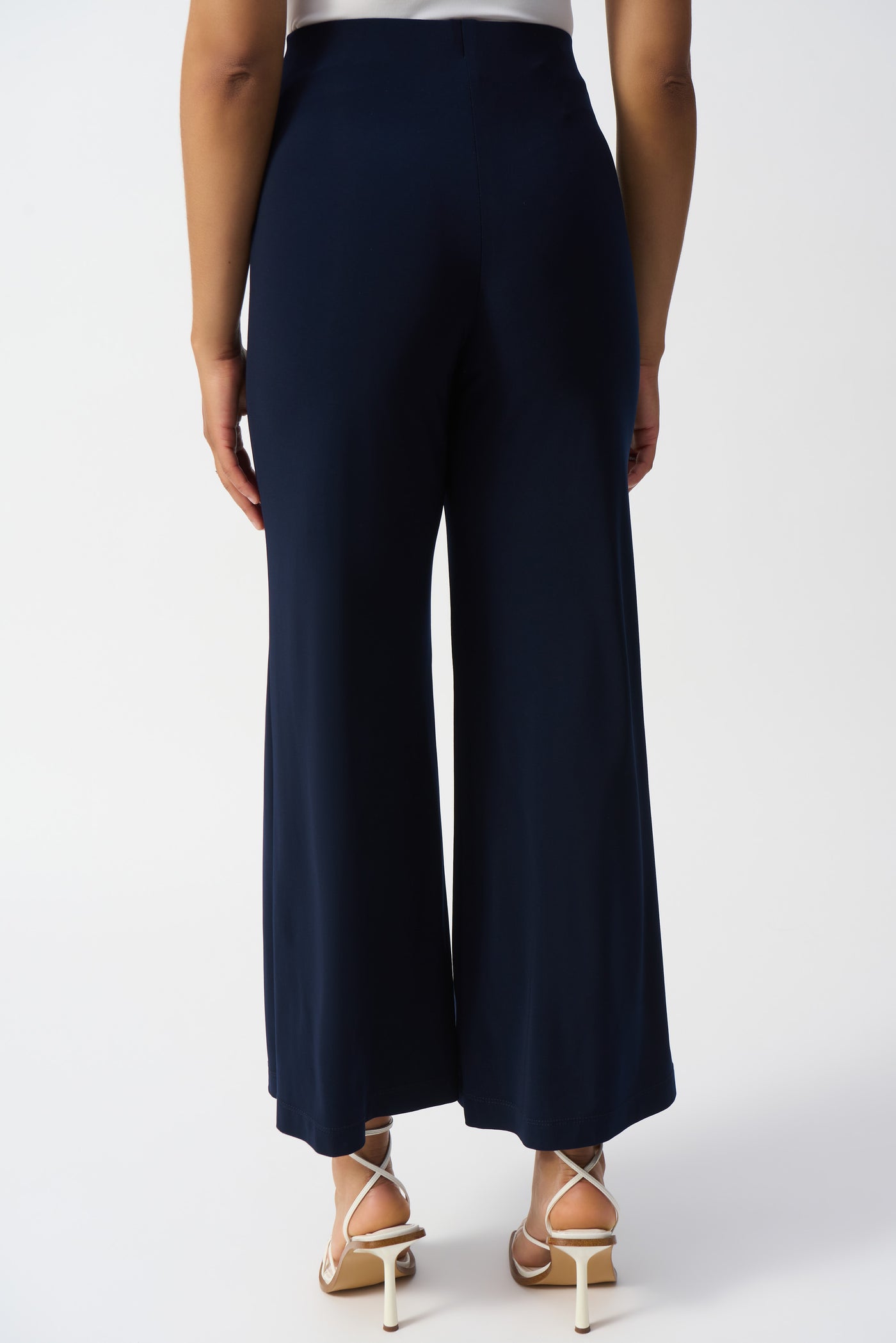 Silky Knit Pull-On Wide-Leg Pants Joseph Ribkoff