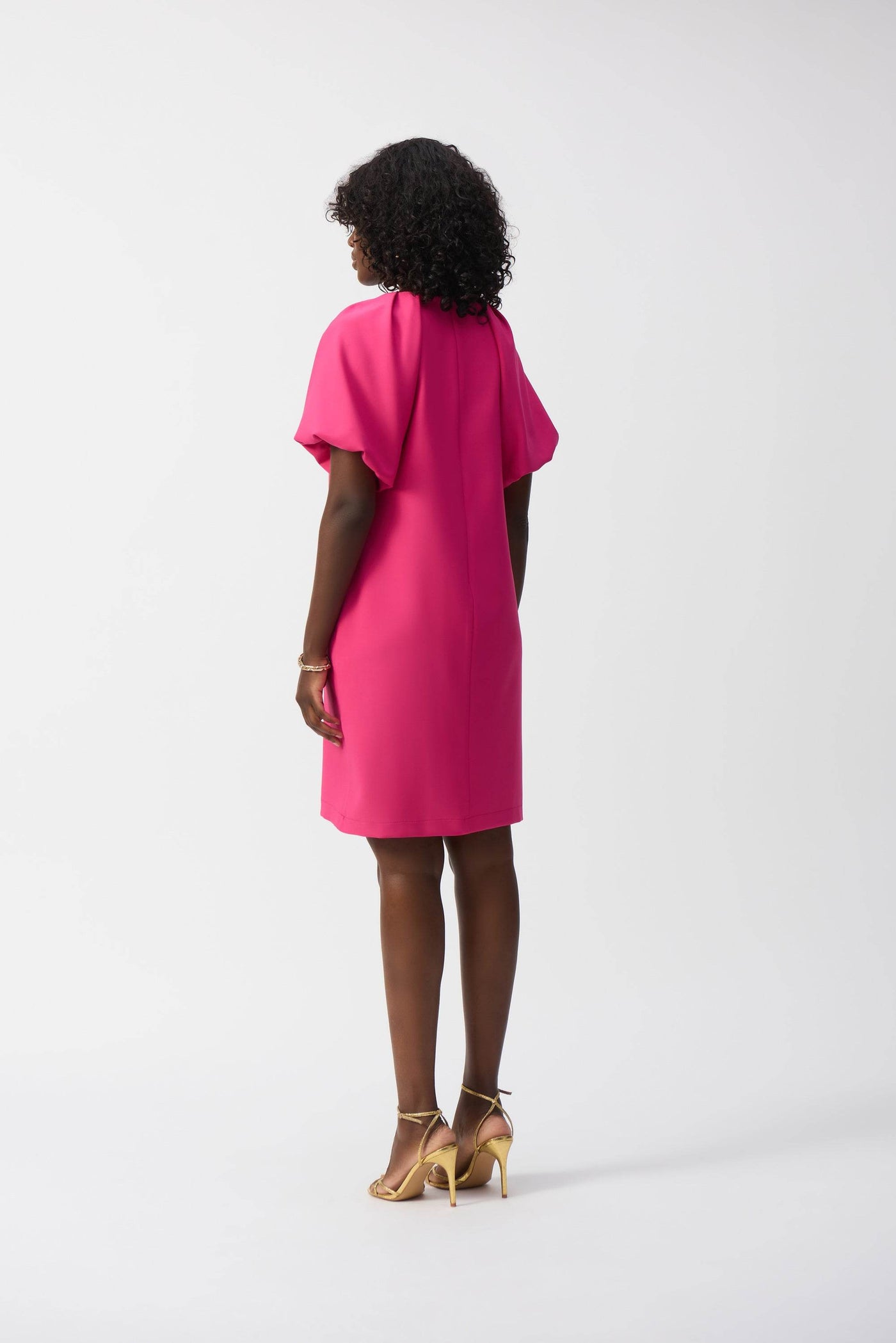 Lux Twill Puff Sleeve Dress - Dream Pants