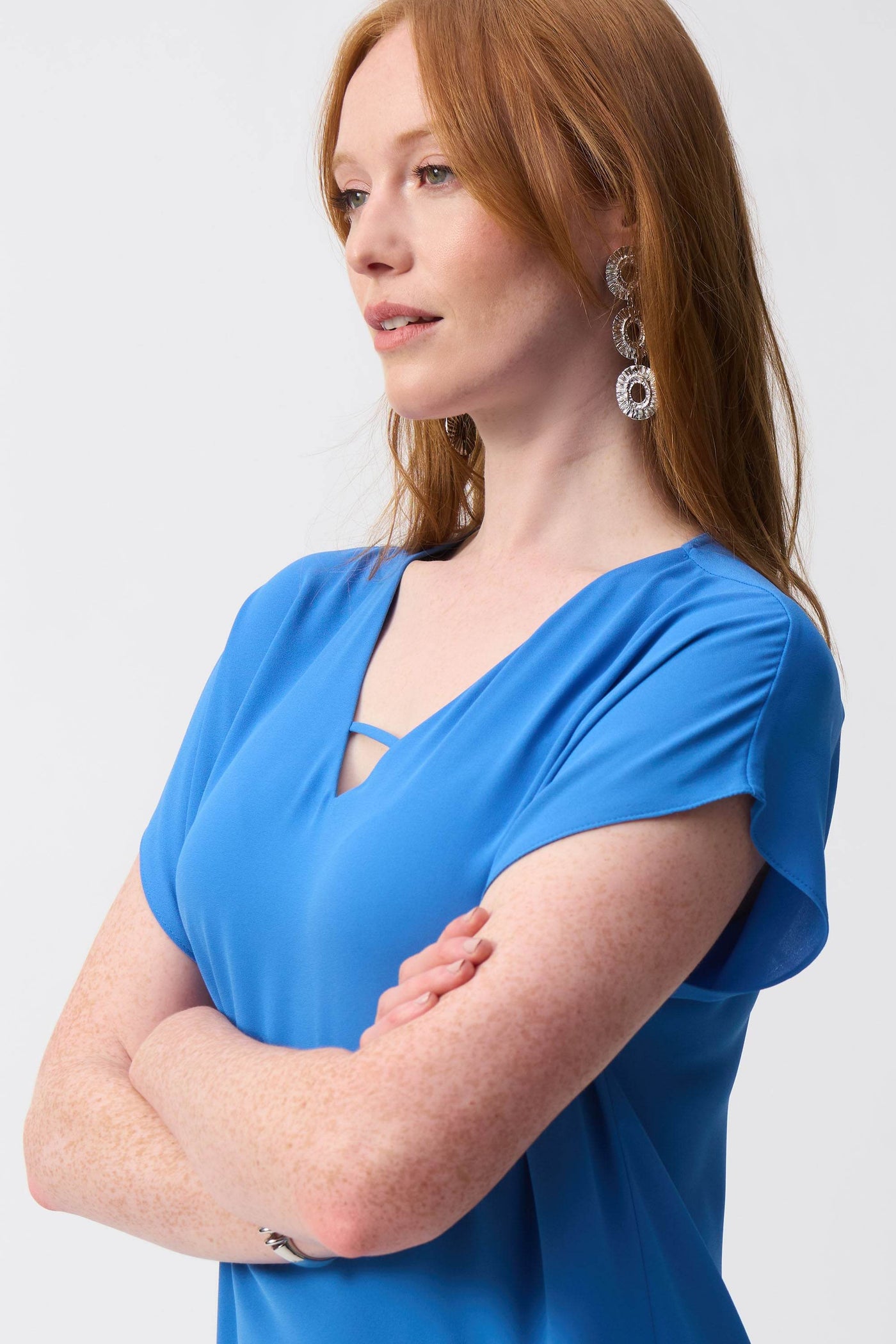 Georgette Asymmetrical Layered Top - Dream Pants