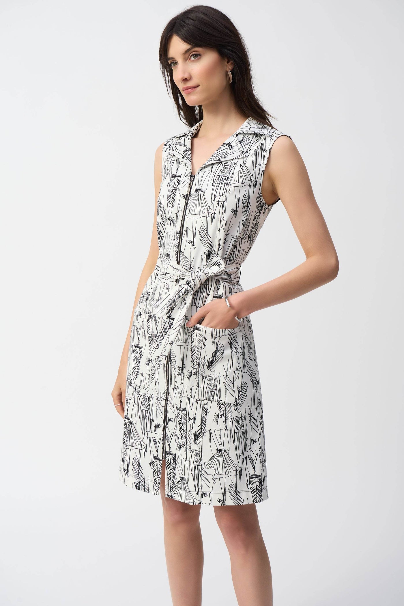Millennium Conversational Print Sheath Dress - Dream Pants