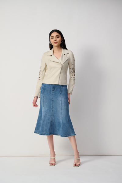 Stretch Denim Trumpet Skirt Joseph Ribkoff