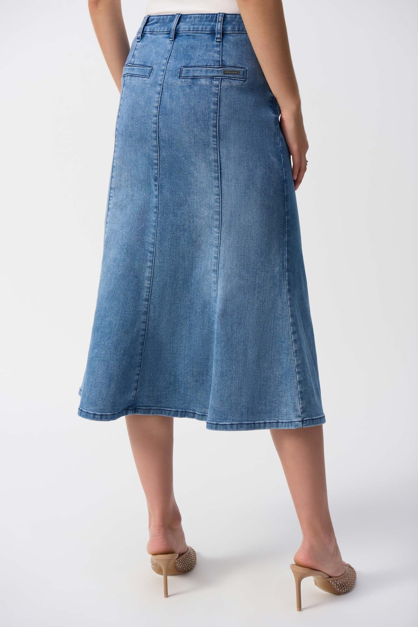 Stretch Denim Trumpet Skirt Joseph Ribkoff