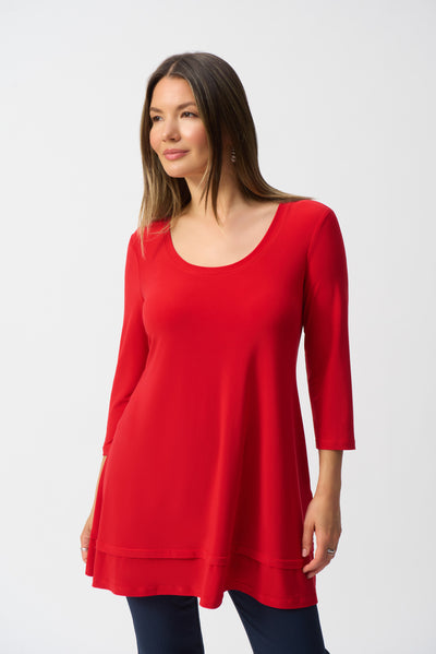 Silky Knit Flared Tunic Joseph Ribkoff