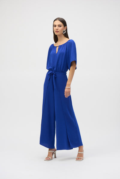 Gauze Off-Shoulder Culotte Jumpsuit Joseph Ribkoff