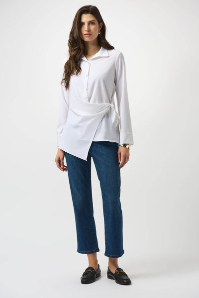 Stretch Poplin Fitted Top - Dream Pants