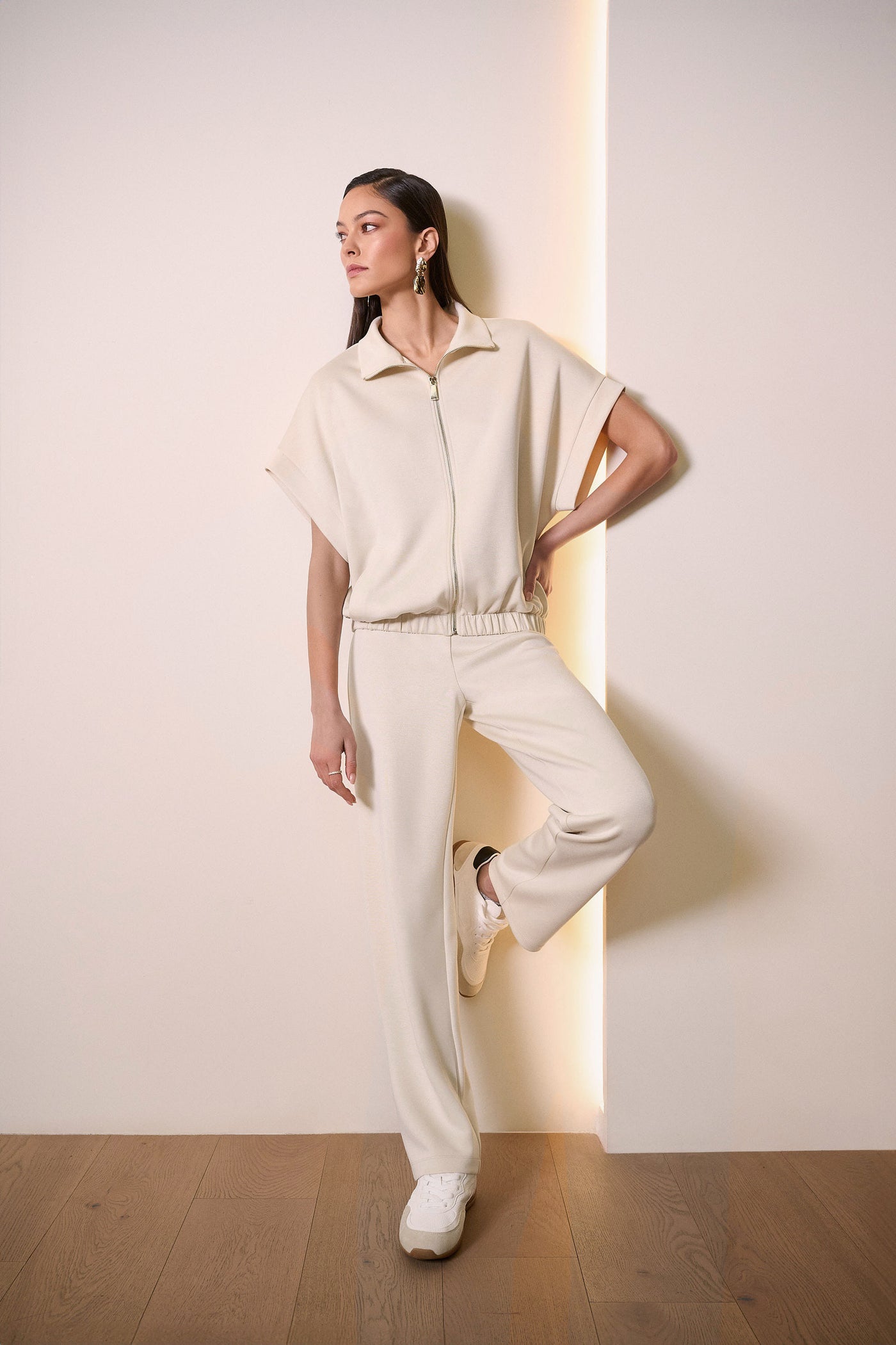 Scuba Jersey Straight Leg Pull-On Pants Joseph Ribkoff