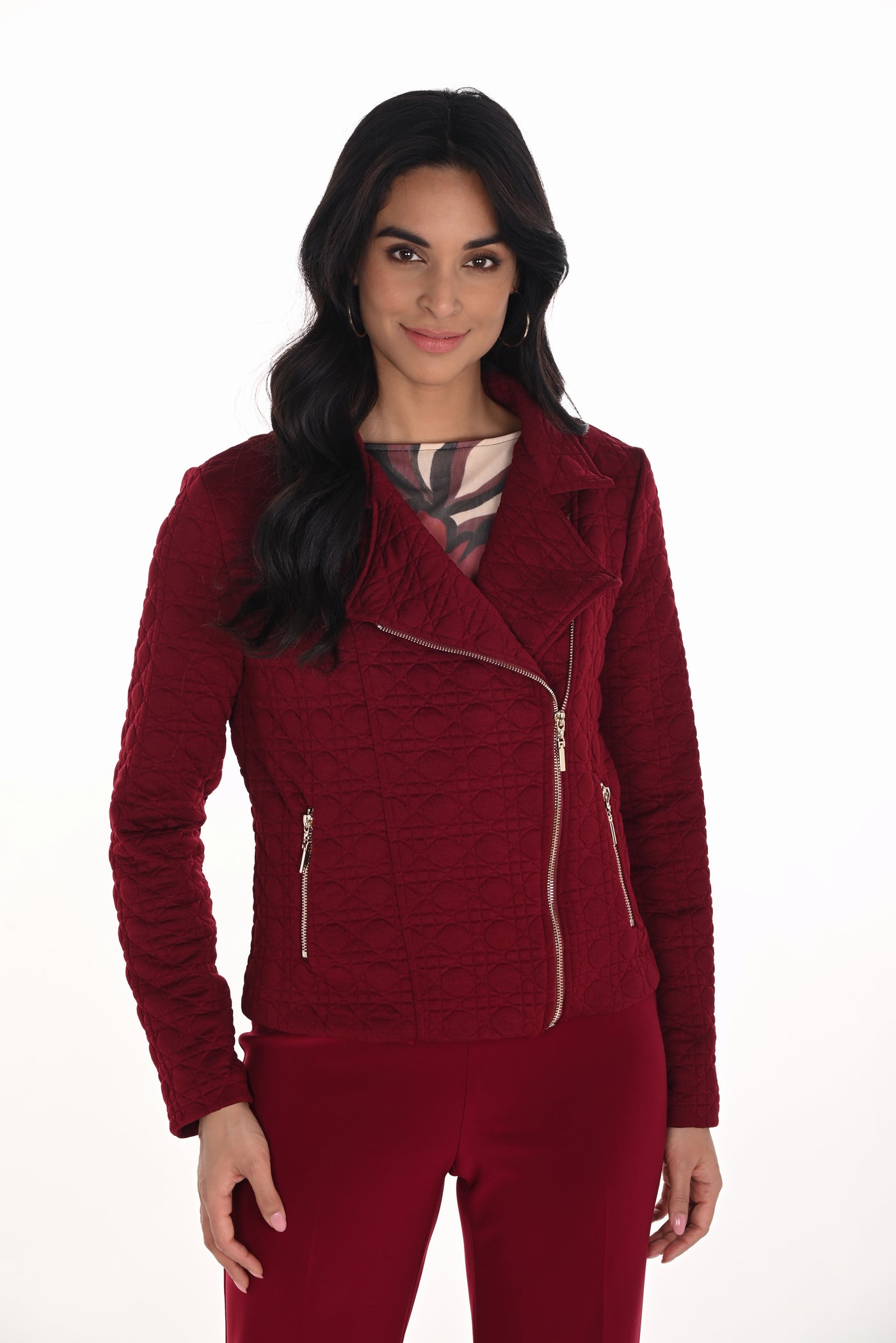 Quilted Moto Jacket Frank Lyman