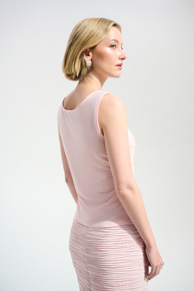 Lurex Cascade Knit Cover-Up and Cami Set Joseph Ribkoff