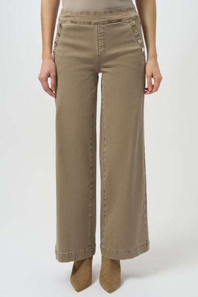 Classic Wide Leg Pull-On Jeans Joseph Ribkoff