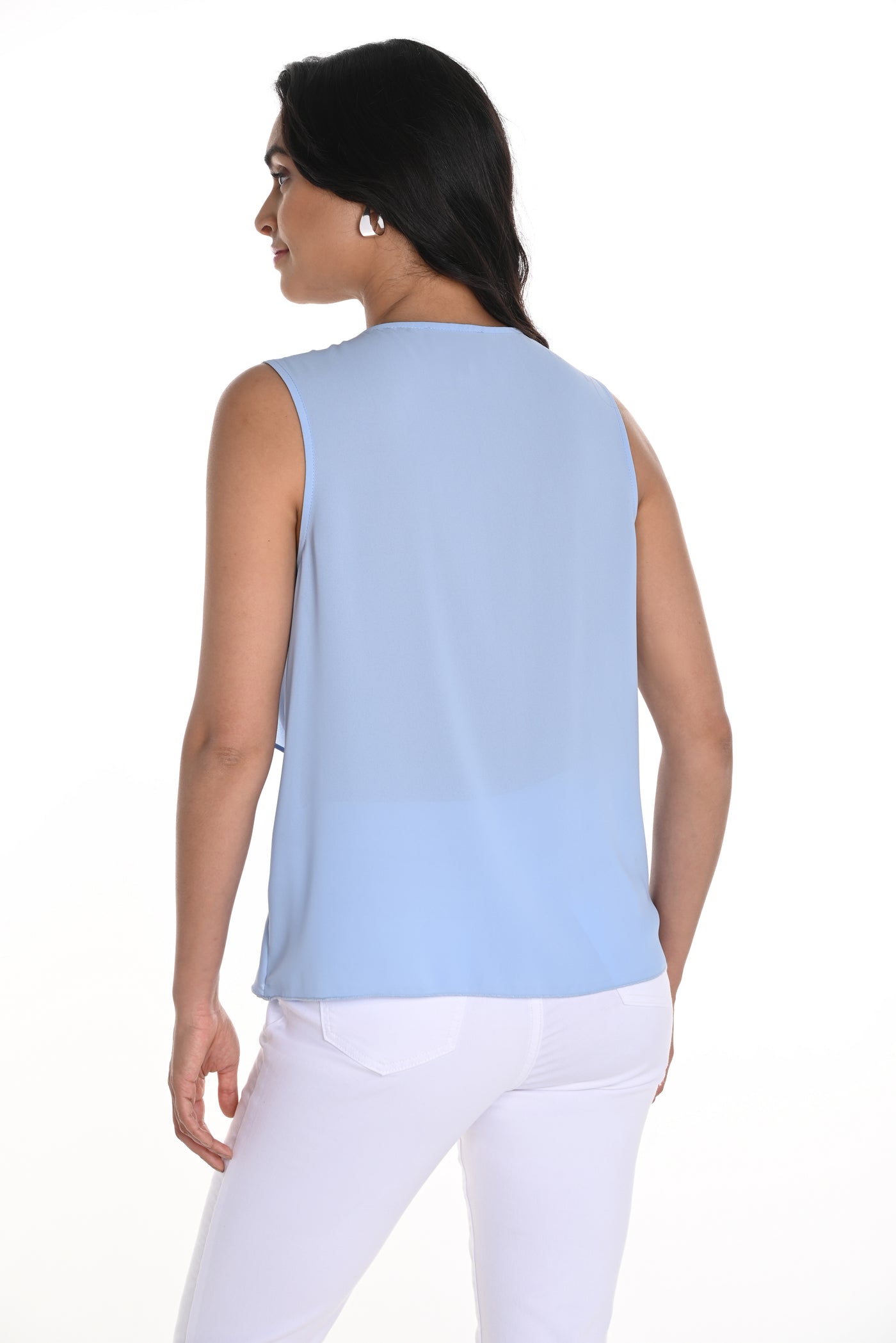 V-Neck Sleeveless Top Frank Lyman