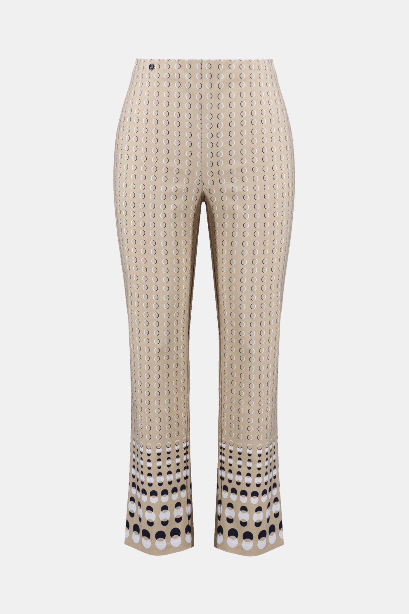 Millennium Geometric Print Straight Pull-On Pants Joseph Ribkoff