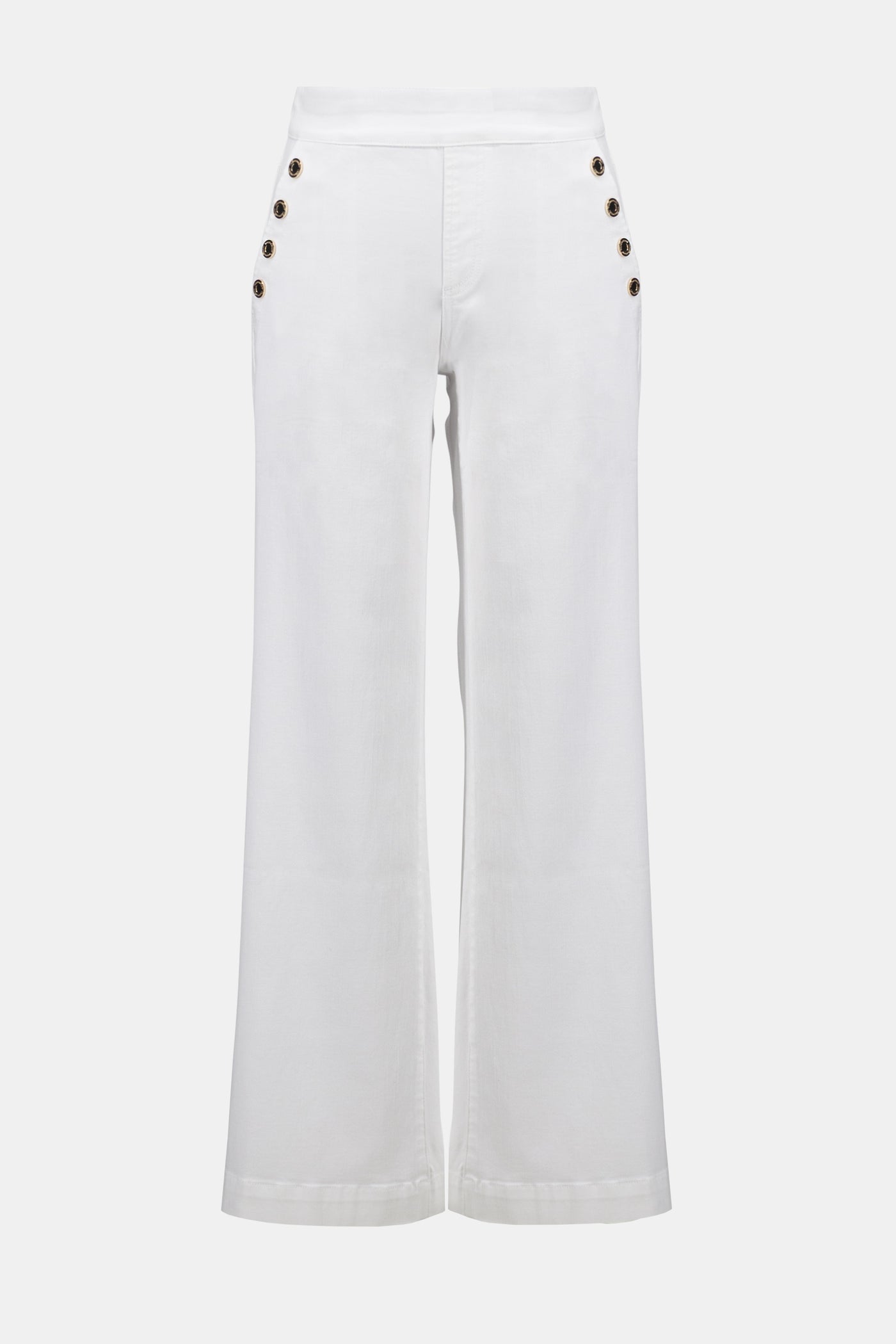 Wide Leg Pull-On Jeans Joseph Ribkoff