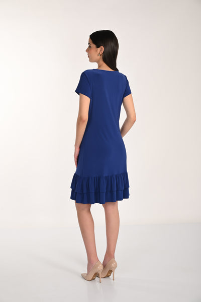 Ruffle Hem Dress Frank Lyman