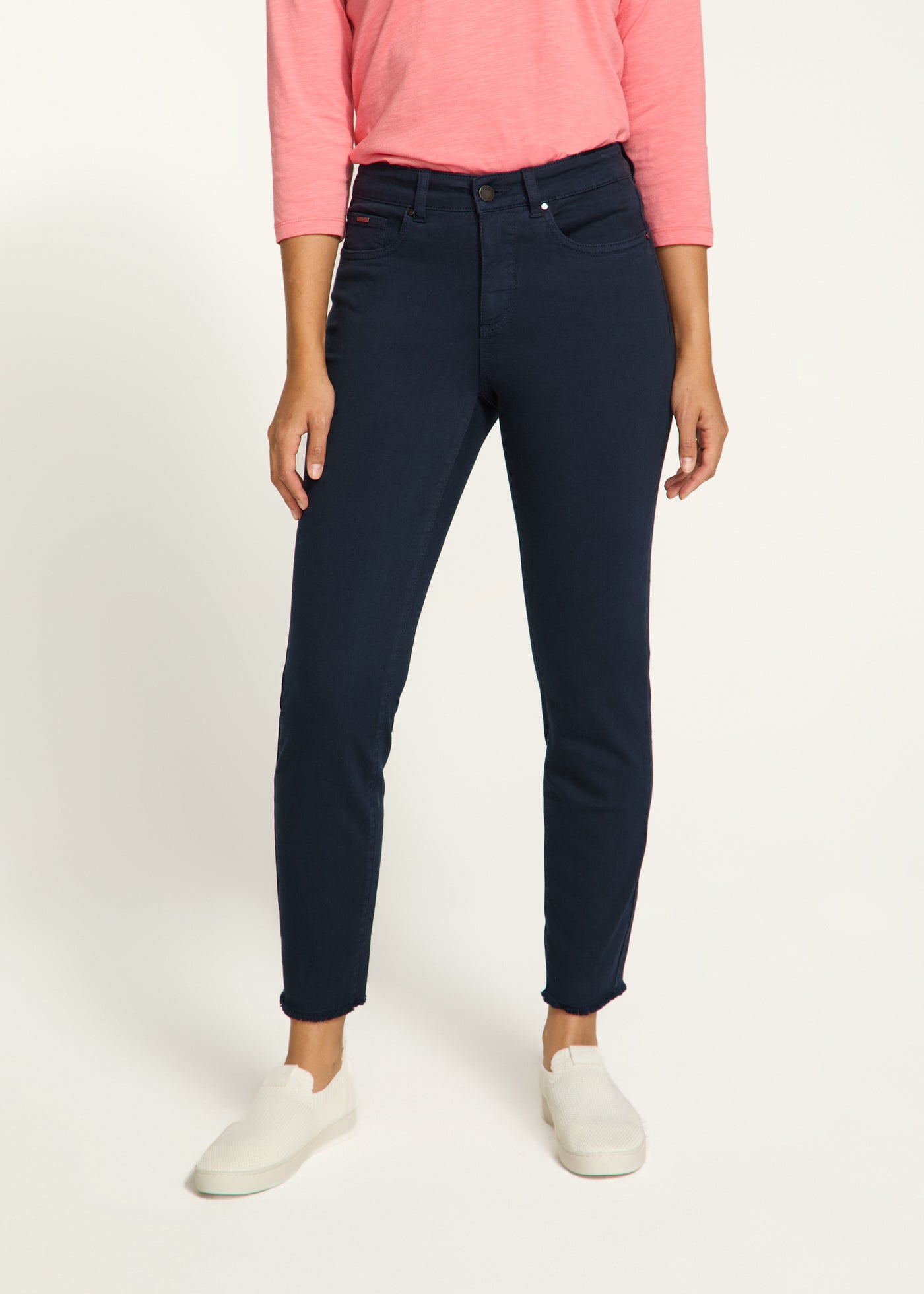 Olivia Slim Ankle Euro Twill French Dressing Jeans