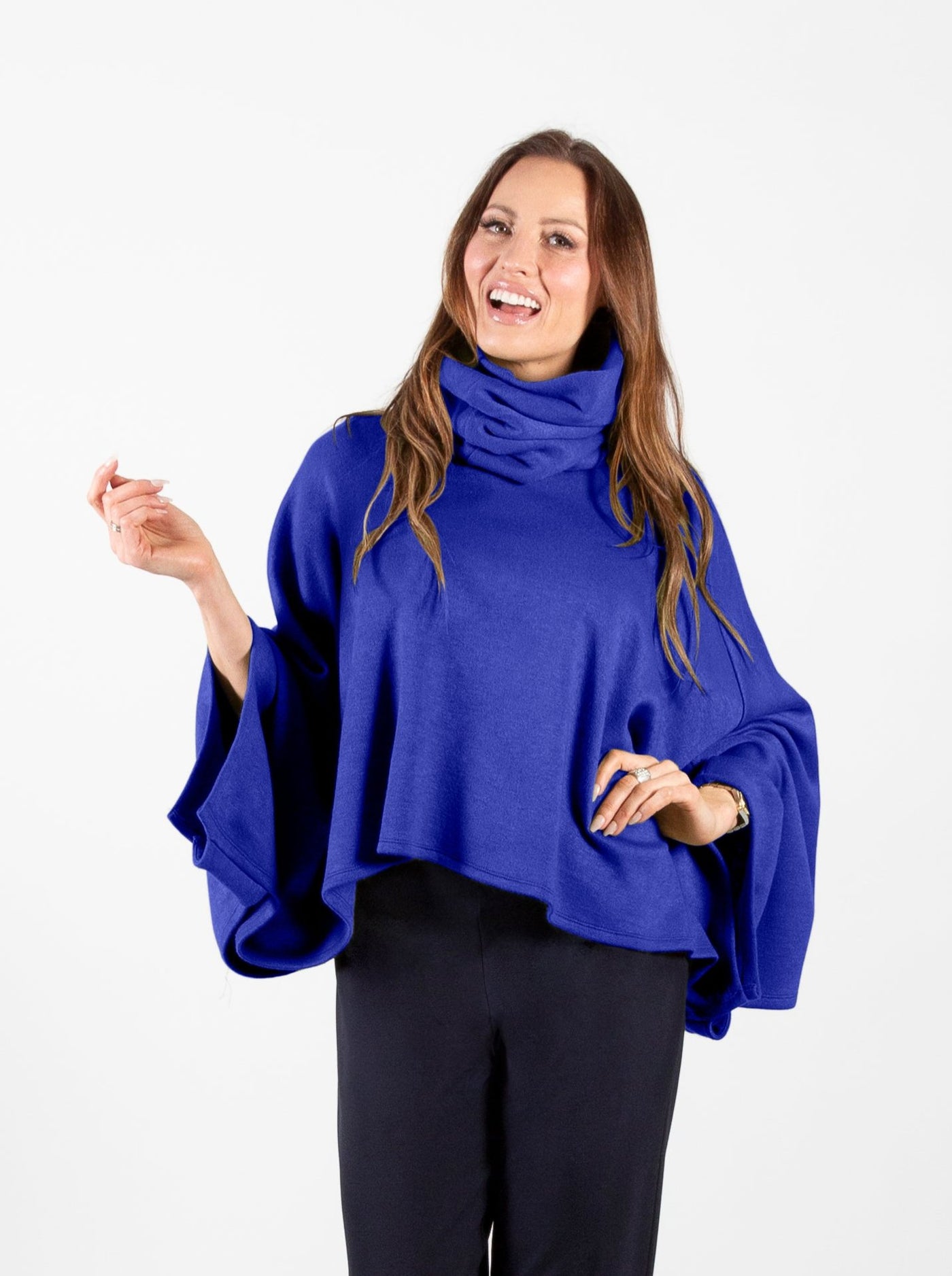 Poncho Set with Removable Cowlneck Pure Essence