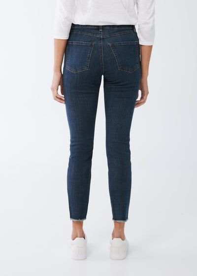 Christina Slim Ankle French Dressing Jeans