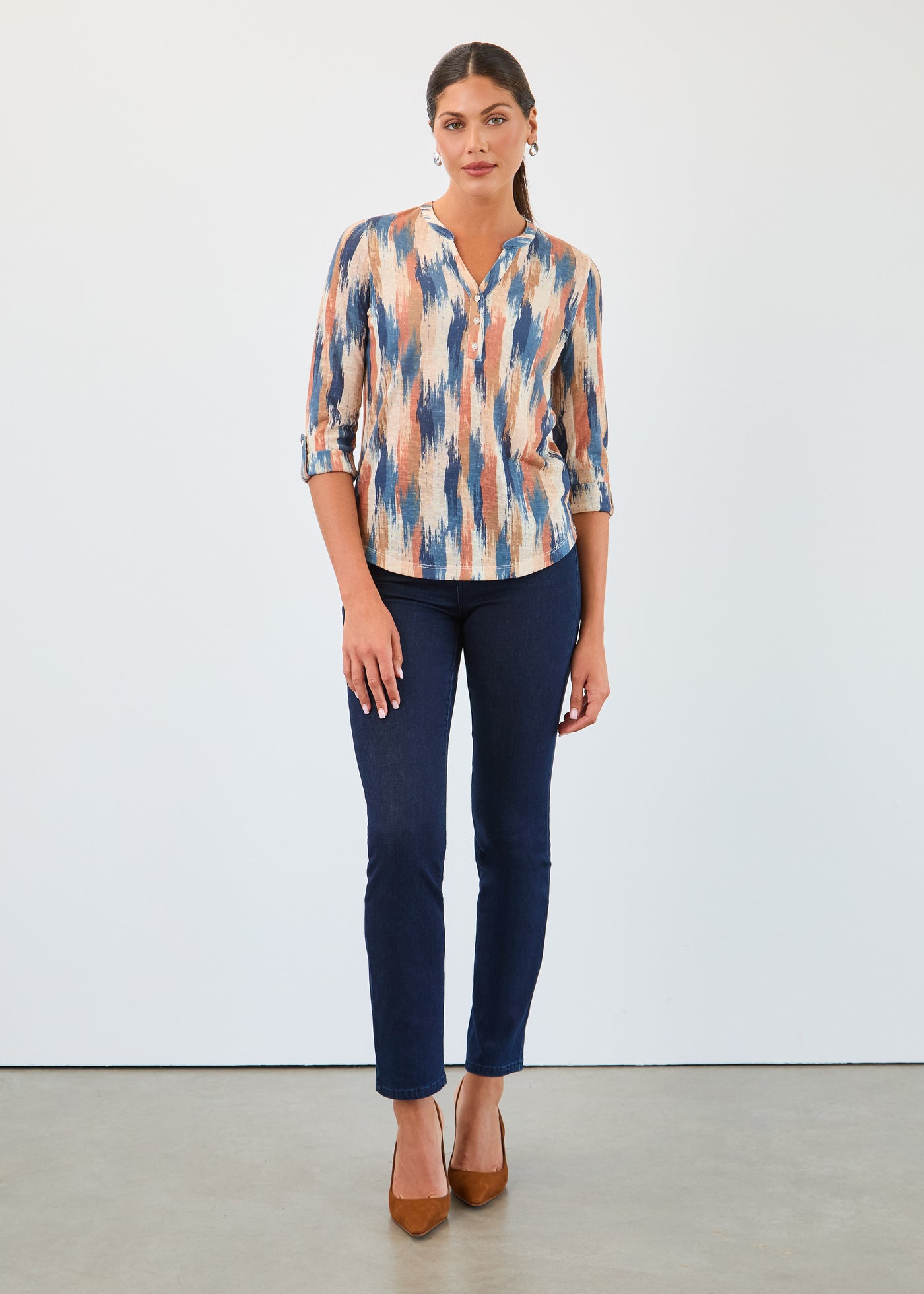 Suzanne Straight Leg French Dressing Jeans