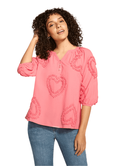 Embellished Cotton Blouse - Dream Pants