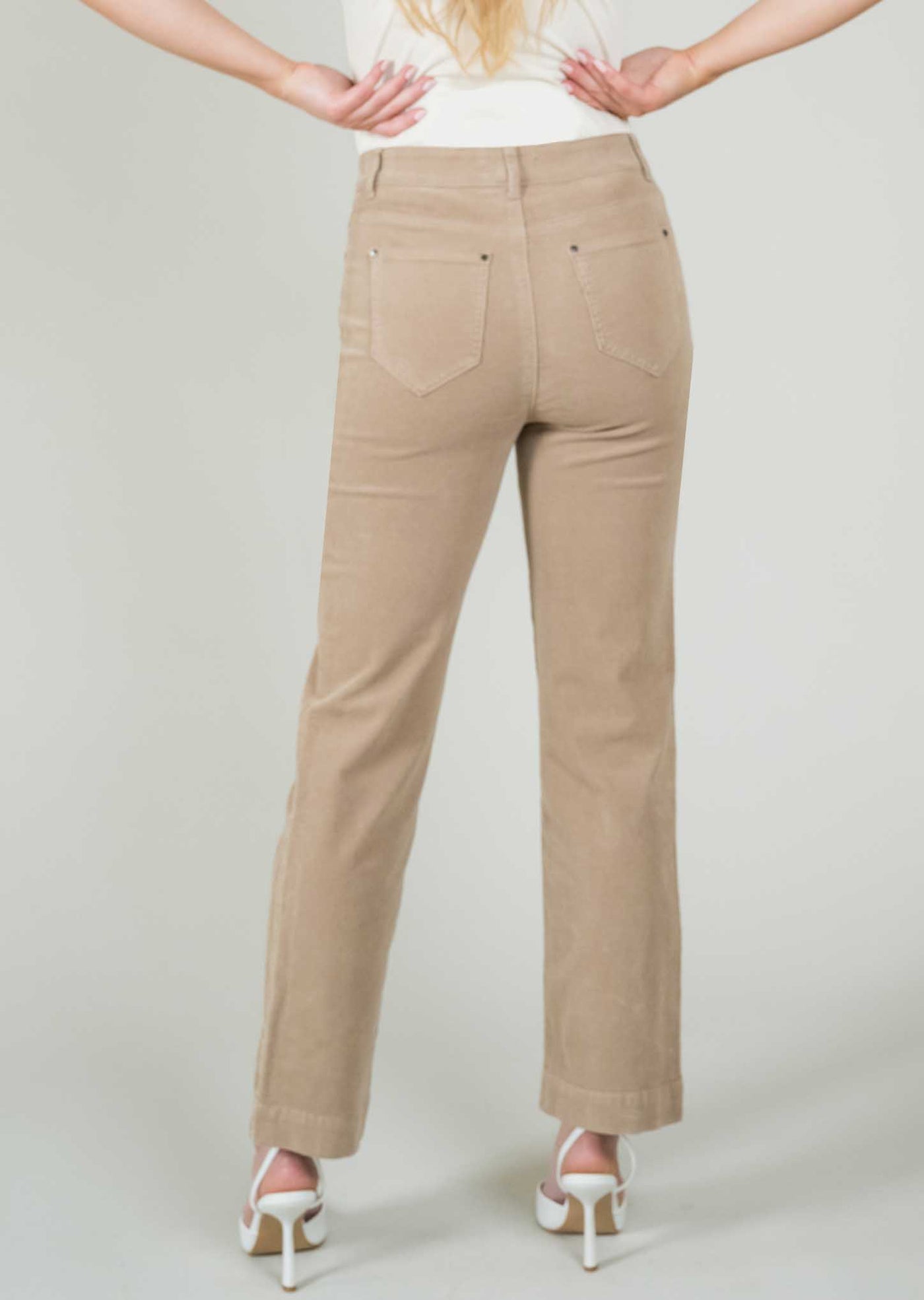 Charlene Corduroy 30" Straight Pant Lisette L