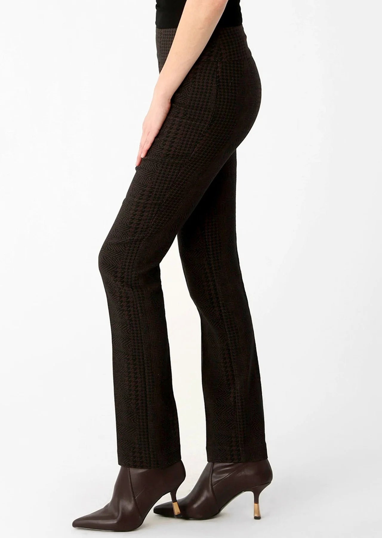 Lisette L Straight Leg Pants, Dunkirk Plaid 