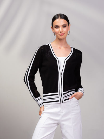 Zipper Cardigan