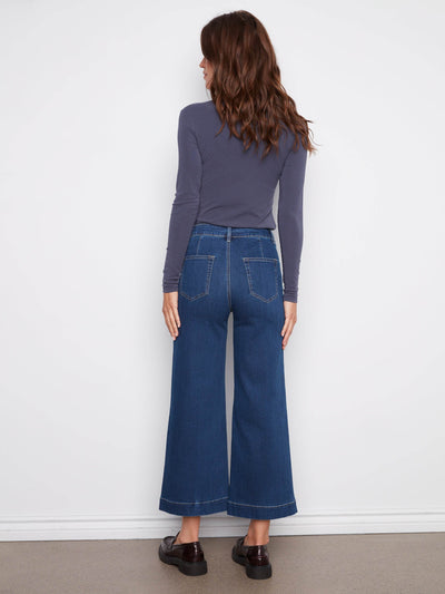 Patch Pocket Flare Jeans - Dream Pants