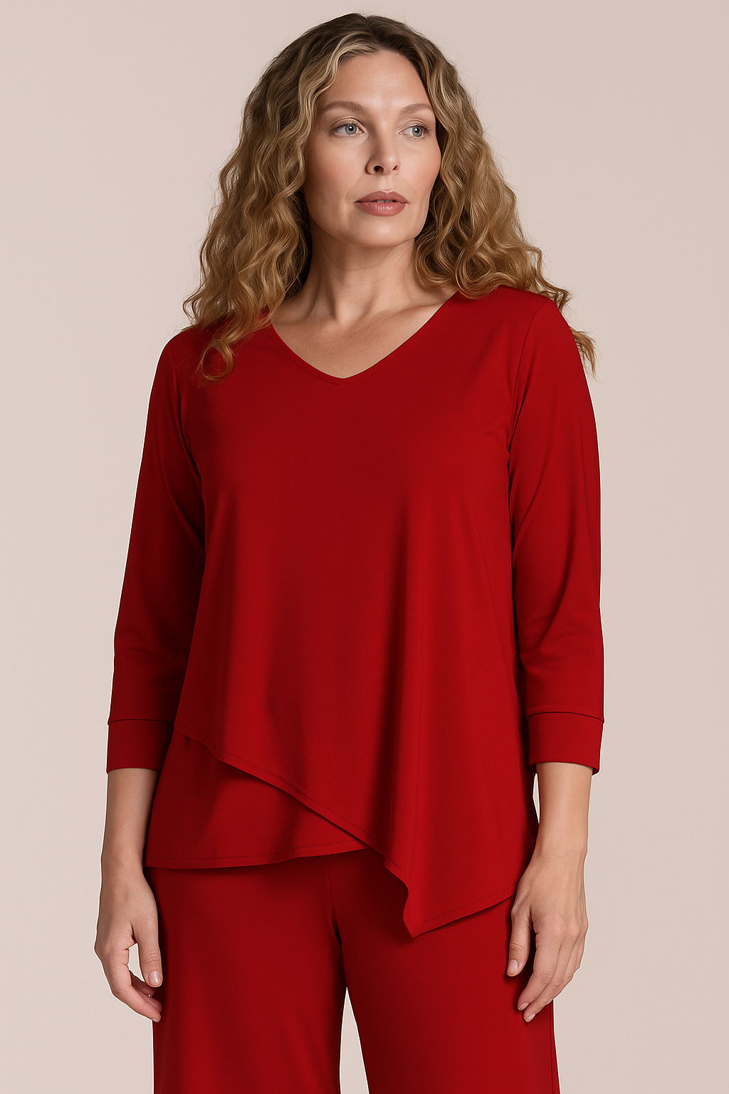 Suitable Secret Pocket Top, 3/4 Sleeve Sympli