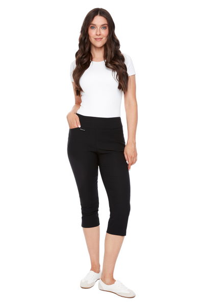 Dream Capris Pull-On Pants, 21" White Dream Pants