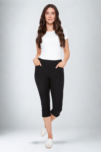 Dream Capris Pull-On Pants, 21" White Dream Pants