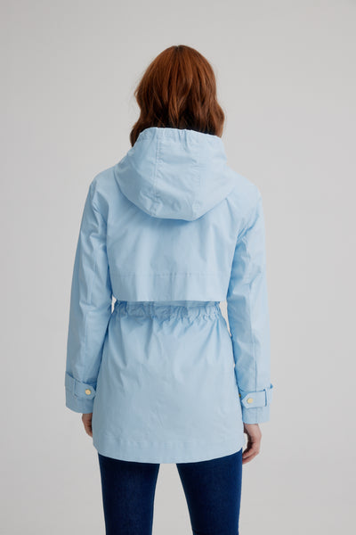 Nikki Jones Trench Style Anorak W/ Storm Flap 