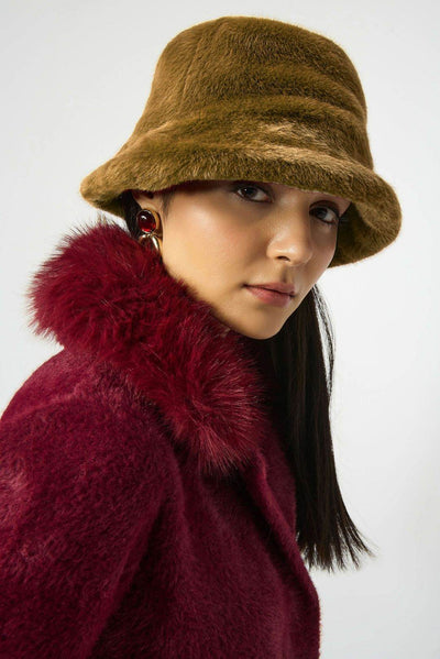 Faux Fur Bucket Hat - Dream Pants