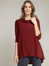 Sympli The Look Tunic, 3/4 Sleeves 