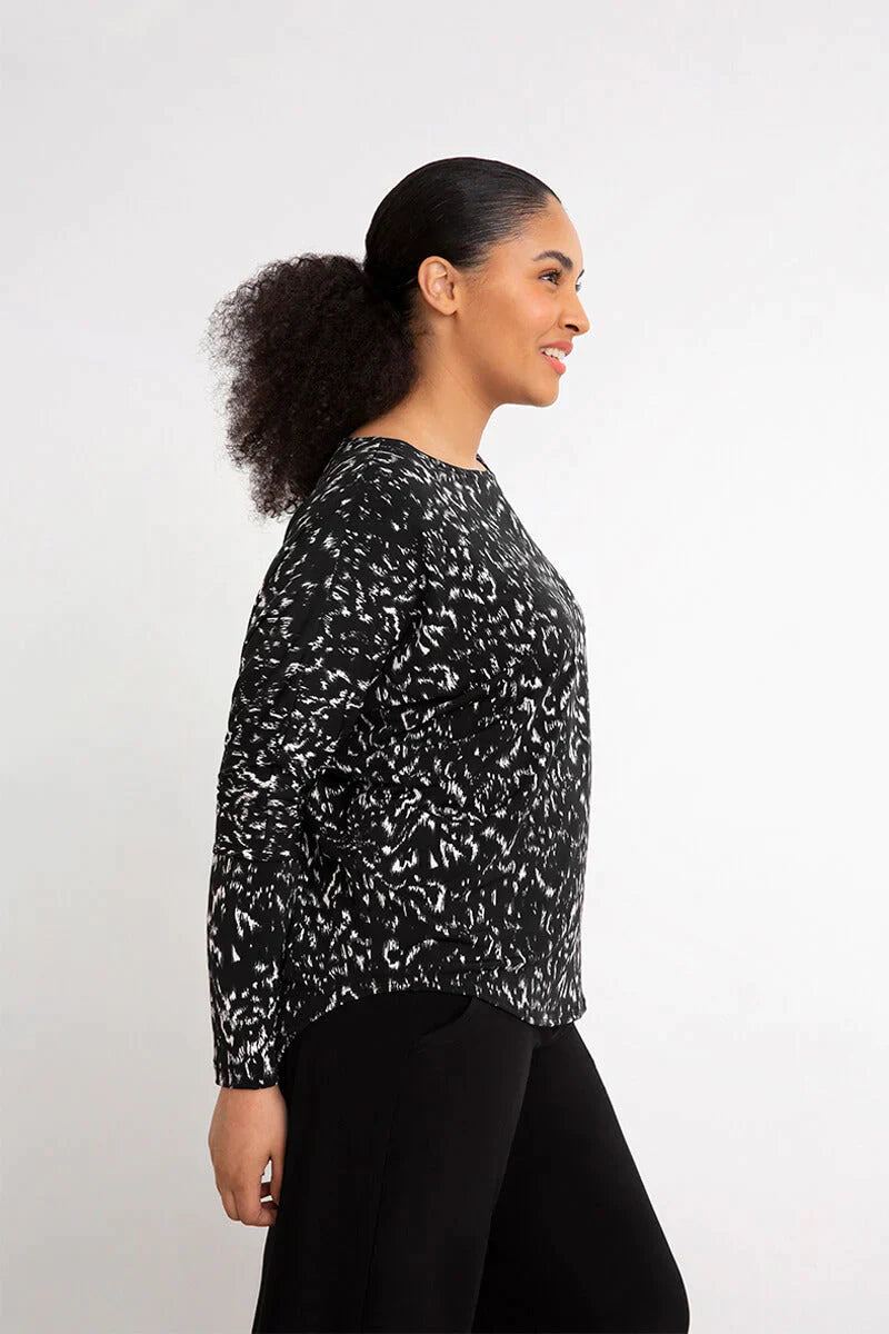 Sympli Nu Cinch Top, Long Sleeves 