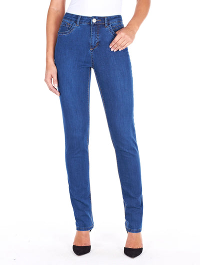 Olivia Relaxed Slim Leg French Dressing Jeans