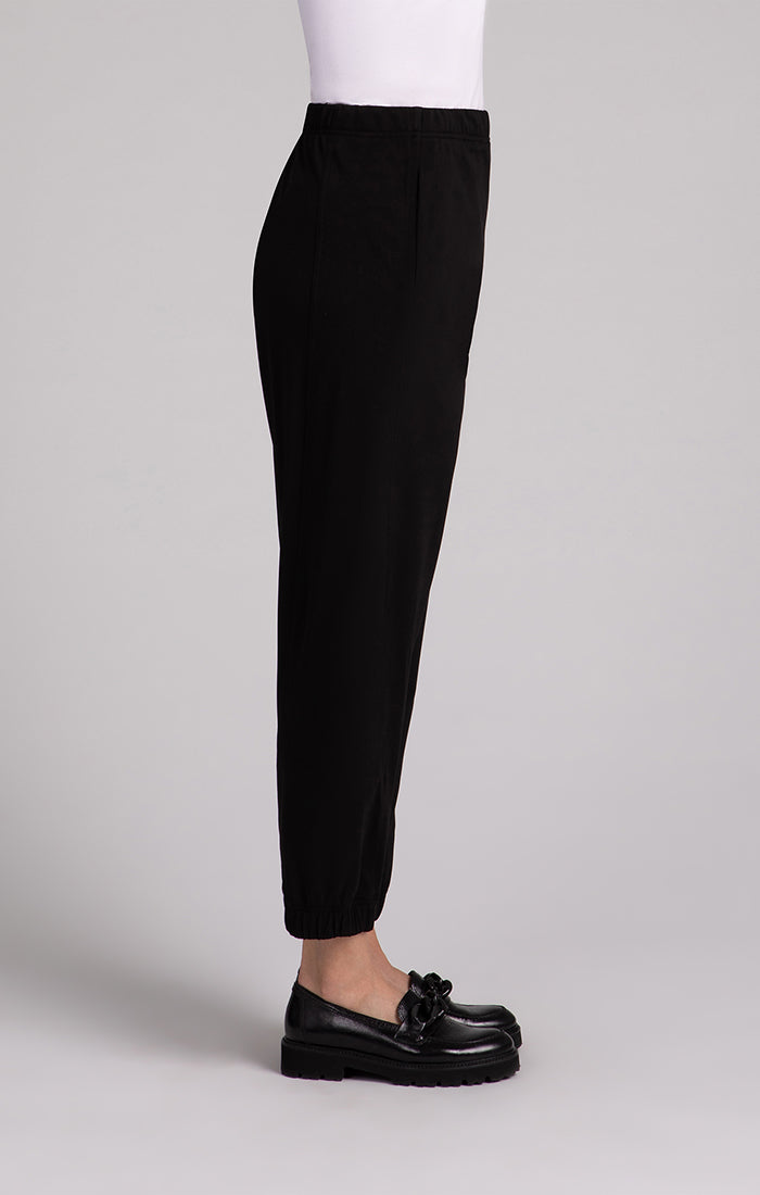 Half Cuff Jogger Pant, Fleece Back Jersey Sympli