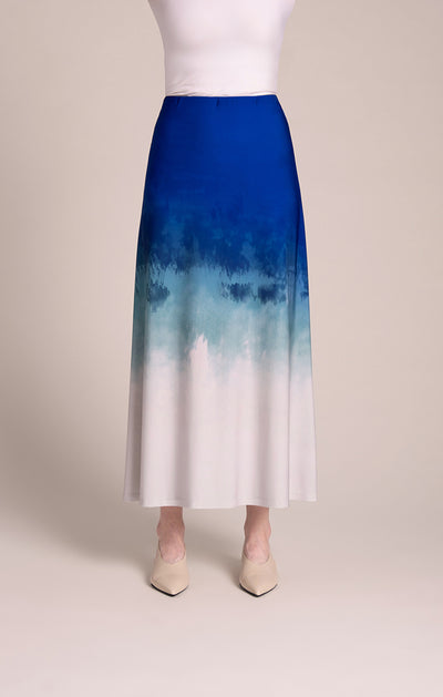 Essential A-Line Skirt, Placement Print