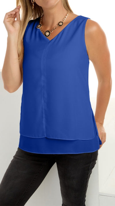Basic Sleeveless Cami Top Frank Lyman