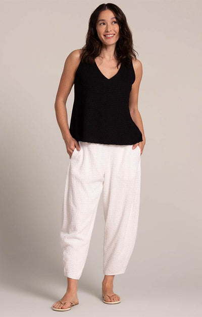 Pop V-Neck Tank, Lined Sympli