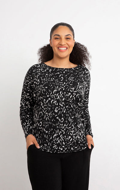 Sympli Nu Cinch Top, Long Sleeves 