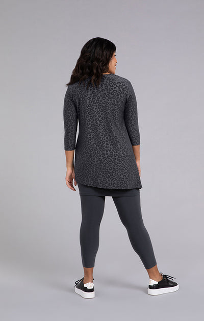 Sympli Angle Tunic, 3/4 Sleeve 